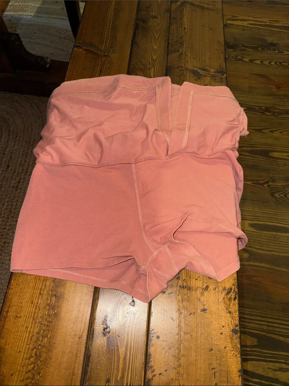 Free People Mini Skort in Dusty Rose